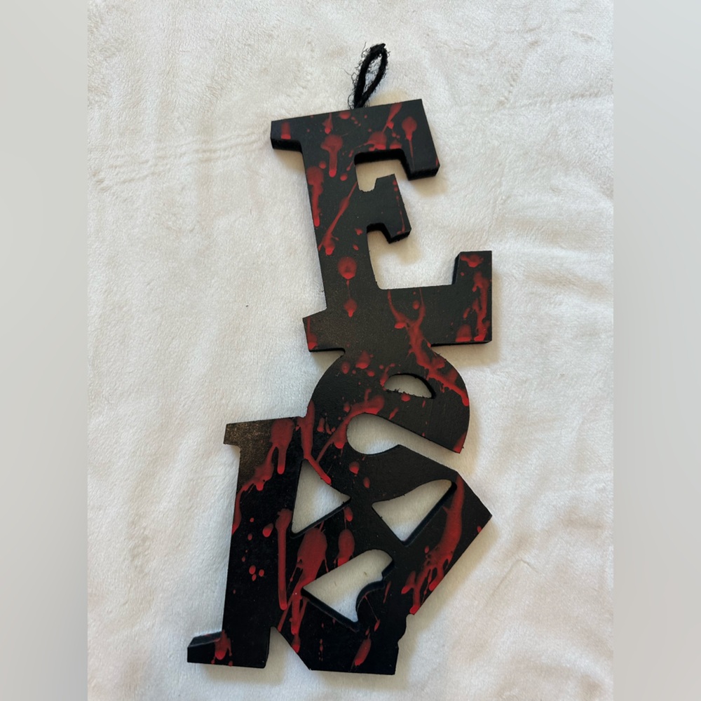 Black and Red Decorative Wall Art